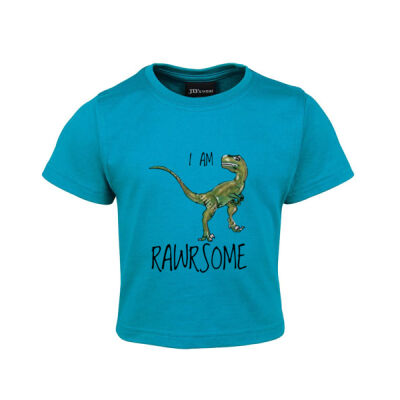Raptor I am RAWRSOME Infant Tee Thumbnail