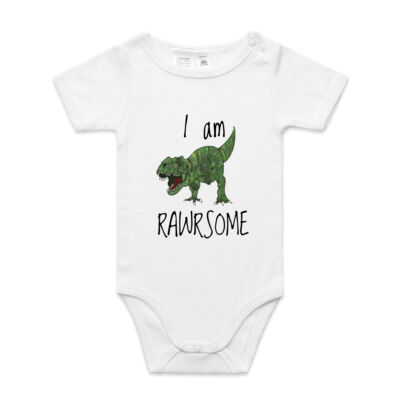 T- Rex I am RAWRSOME Mini Me One-piece Thumbnail