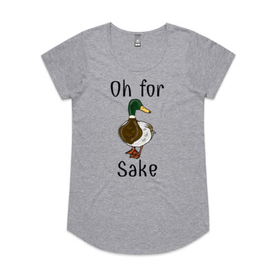 Oh for Duck sake Womens mail tee Thumbnail