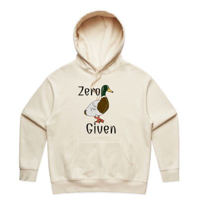 Zero duck given Womens heavy hood Thumbnail